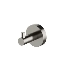 Abey Piccolo Mondo Robe Hook Brushed Nickel