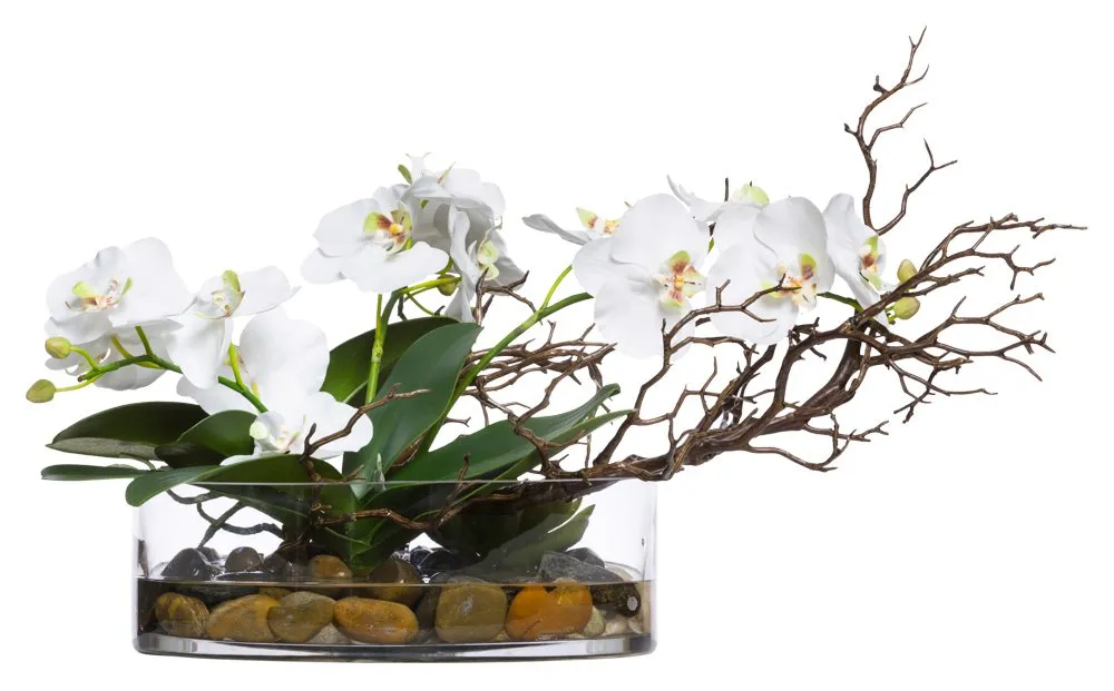 Baja Manzanita Yacht Silks Centerpiece Arrangement