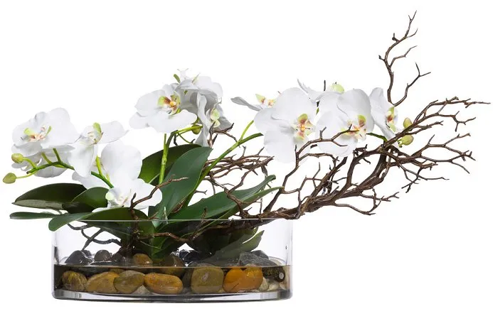 Baja Manzanita Yacht Silks Centerpiece Arrangement