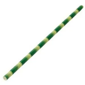 Bamboo Paper Straws 8"- Case (40 x 250pk)