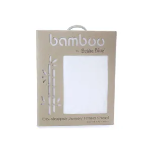 Bubba Blue Bamboo Jersey Co-Sleeper Fitted Sheet