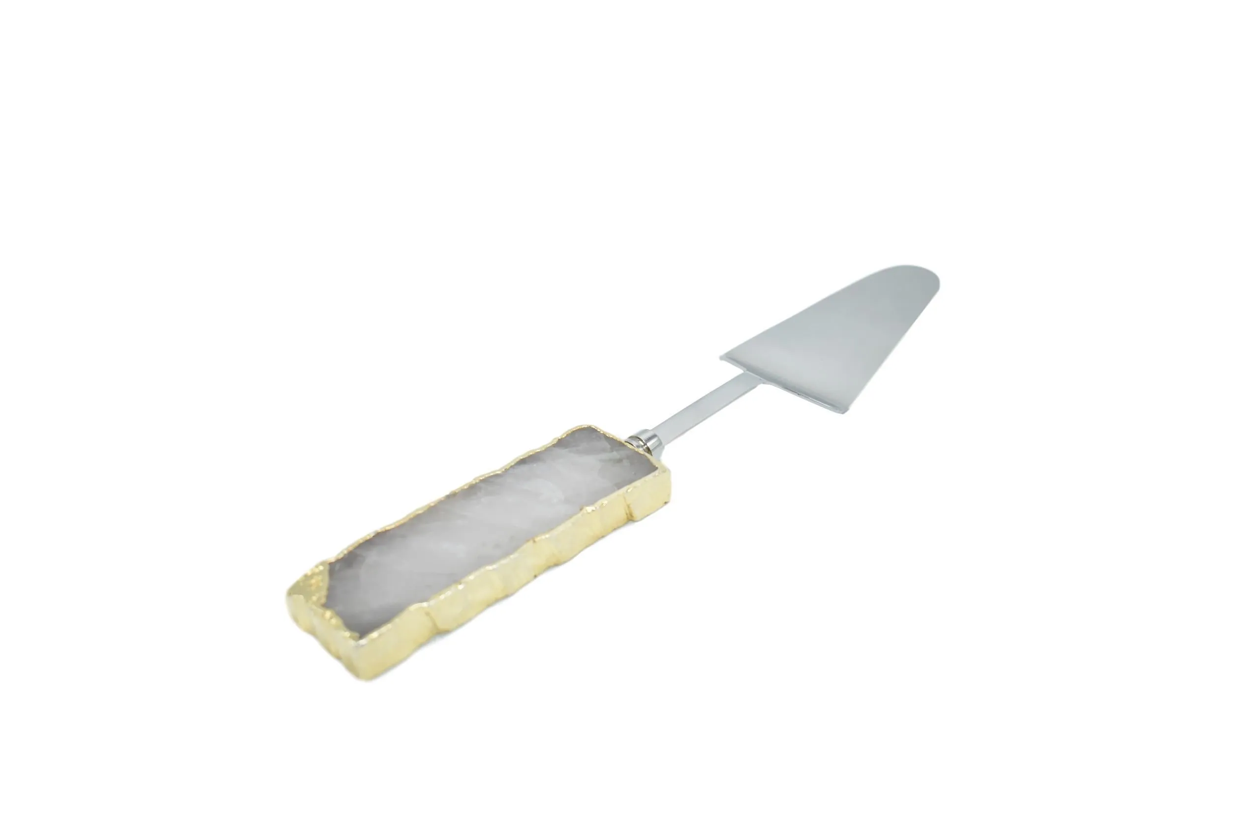 Cake Server with Gold Trim