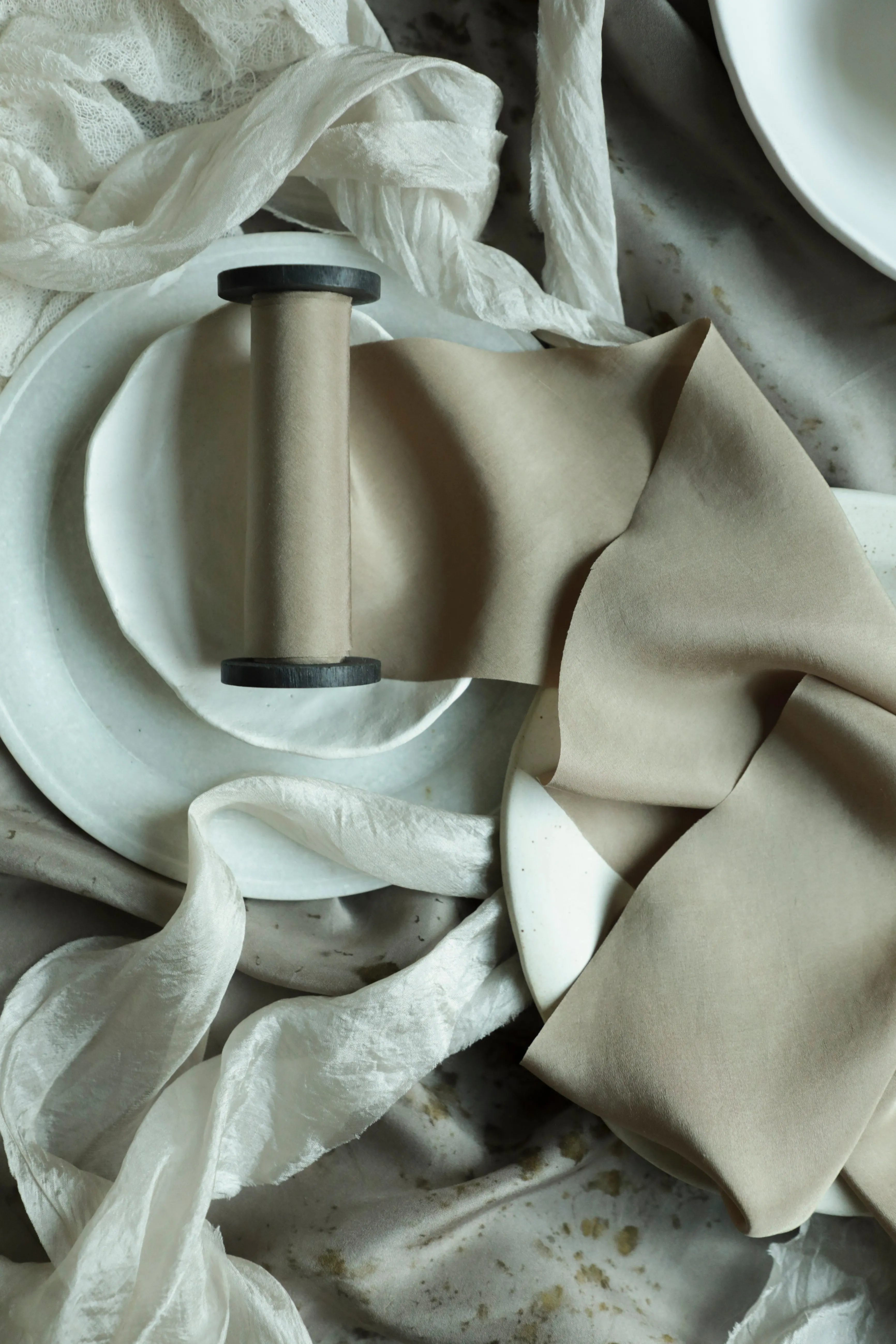 Camelot Organic Silk Ribbon