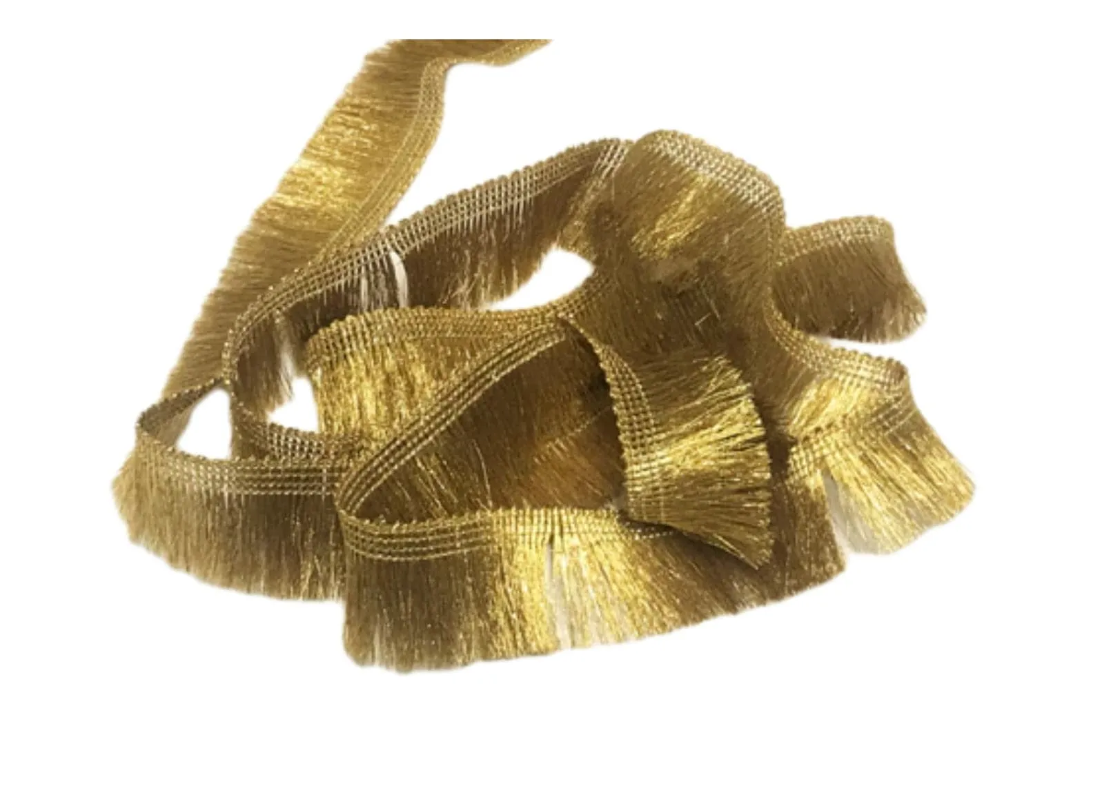 Christmas Metallic Fringing Trim