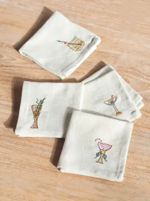 Festive Cocktail Napkins