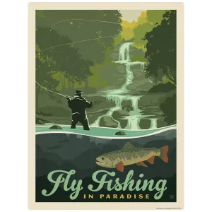 Fly Fishing Paradise Decal