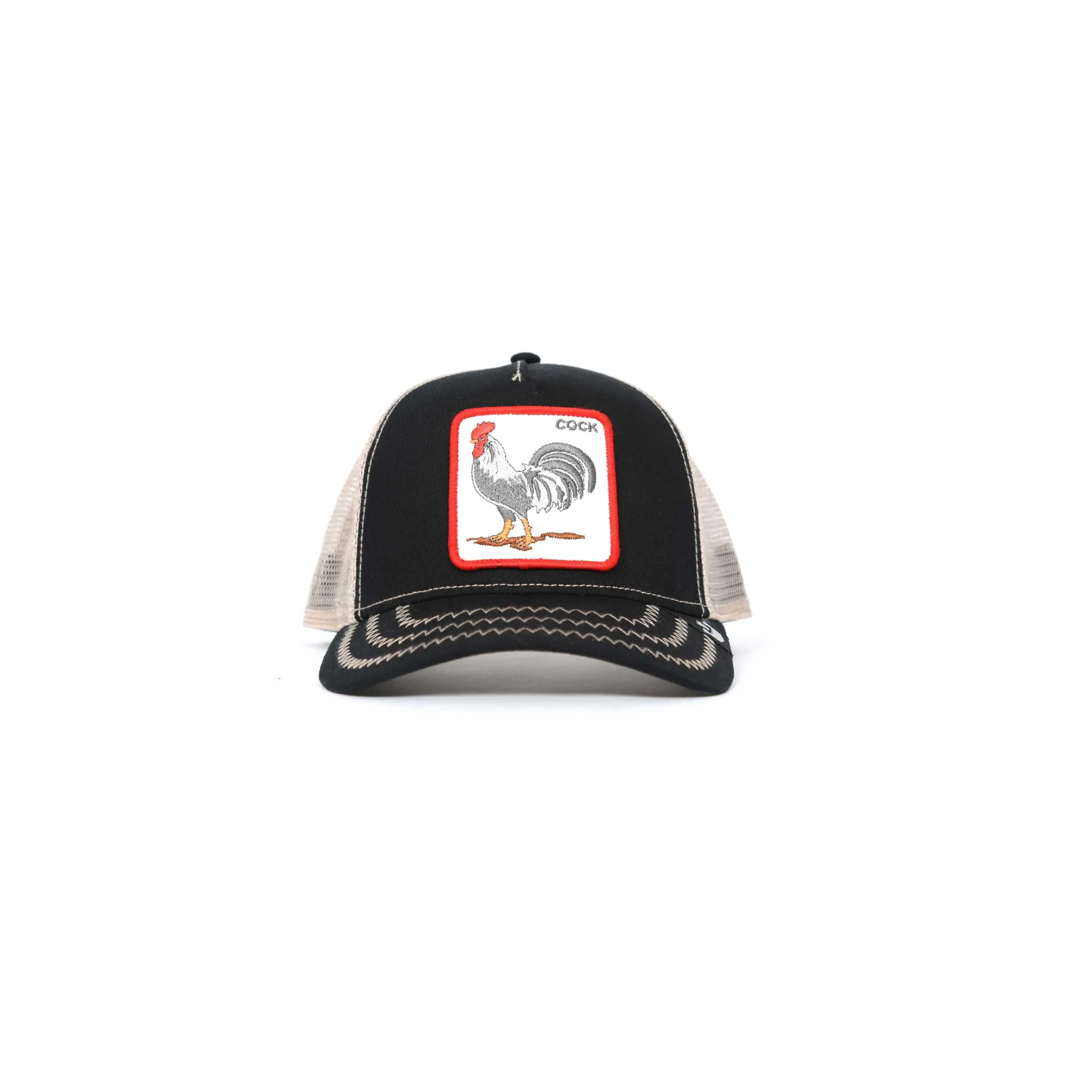 Goorin Bros The Cock Trucker Cap in Black