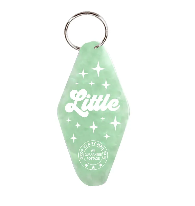 Little - Vintage Motel Keychain - Green