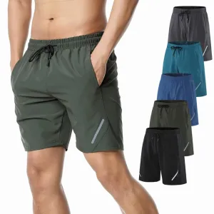 Mens Running Shorts Gym Sportswear Fitness Workout Scanties Pants for Male Sport Tennis Basketball Soccer Training Knickers