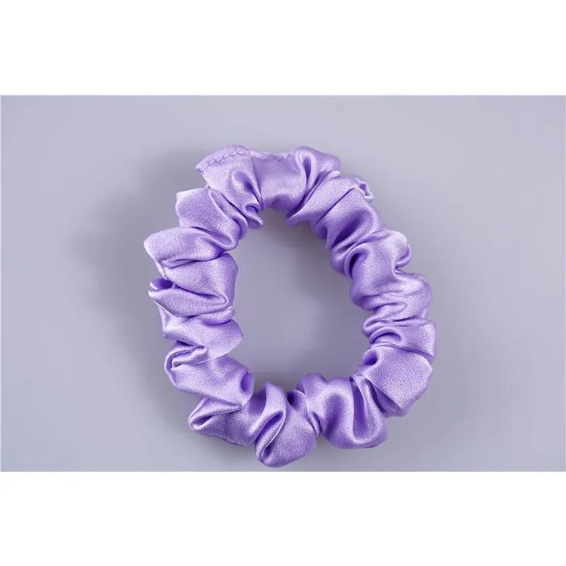 Silk Scrunchies Classic Violet